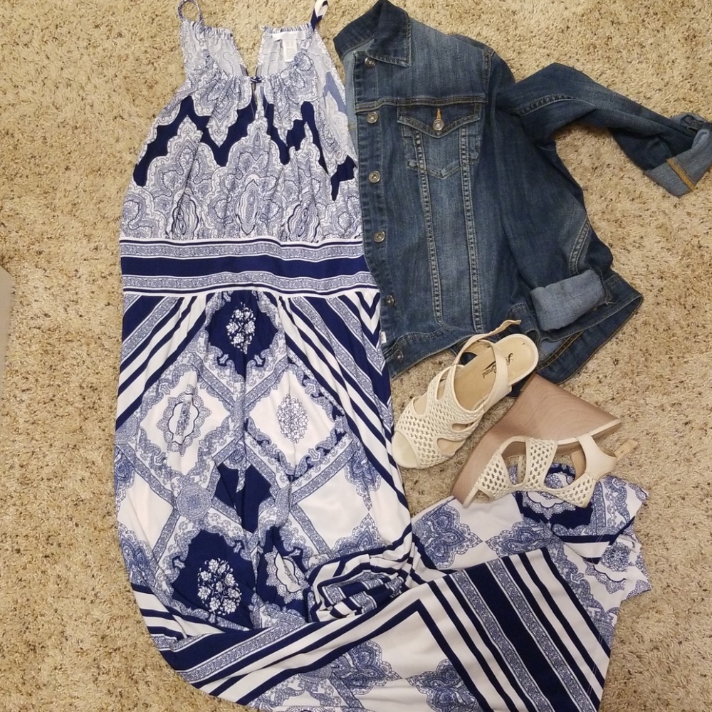 London Times Maxi Dress